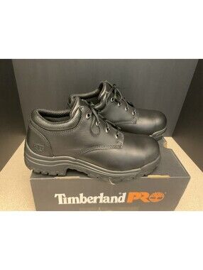New! Mens Timberland PRO-Titan Alloy Safety Toe Oxford Work Shoes. Size 9.5W